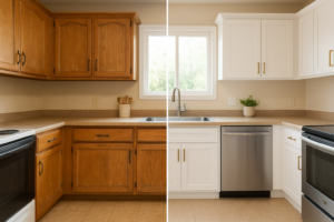 Refaced Cabinets Before and After: Real Kitchen Results